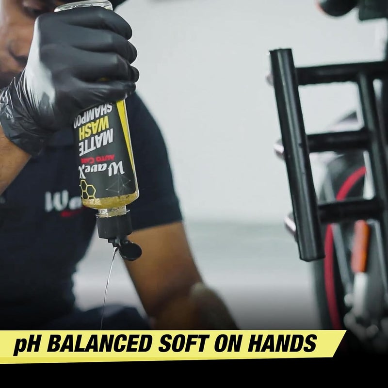 Wavex Car Shampoo and Bike Shampoo 350ml | For Matte Painted Vehicles | Foaming Shampoo For Matte Bikes and Cars - Image 5