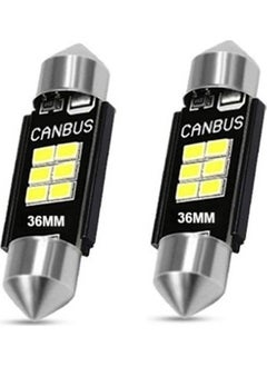 Eraks 36 mm Canbus Sofit LED Bulb Super White 6 Smd Bright White, License Plate, Trunk, Ceiling Lighting,  - Image 1