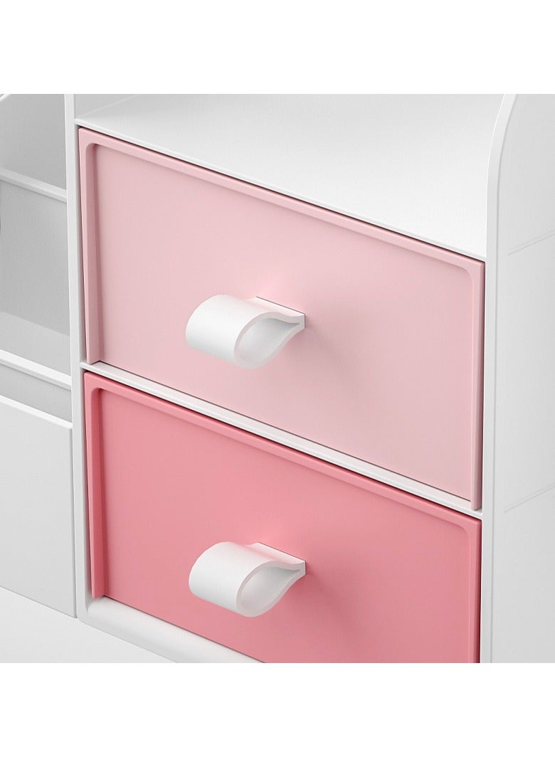 ORiTi Makeup Organizer For Vanity, Countertop Organizer With Drawers, Cosmetics Storage For Skin Care,Brushes,Eyeshadow,Lotions,Liptick,Nail Polish,Great For Dresser,Bathroom,Bedroom - Image 4