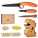ZLemma Cardboard Construction Tool Kit 163 PiecesEducational Toys for atHome Play Classroom Learning Reusable Cardboard Tools for Kids - Image 2