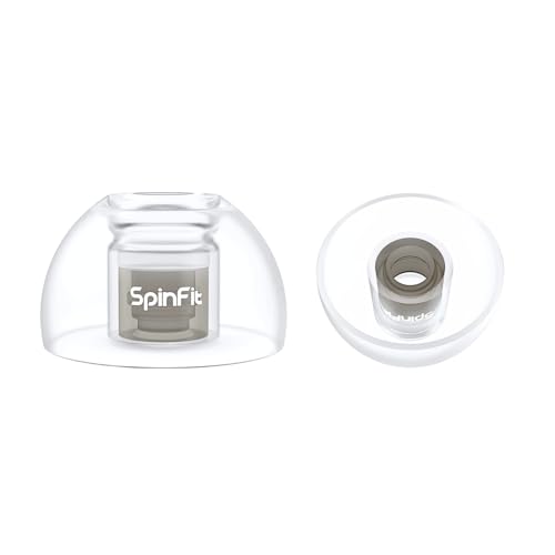 SpinFit Omni for True Wireless Earbuds & IEMs - XL - Patented Silicone Eartips for Replacement (1 Pair) (3.7 mm Nozzle Dia.) - Image 1