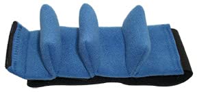 AliMed Comfyprene HandWrist Separate Finger Orthosis Adult Right Light Blue - Image 3