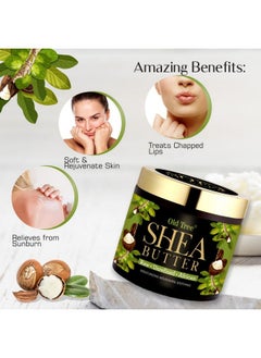 Old Tree Raw African Shea Body Butter For Men And Women (100Gm) - Pure, Unrefined And Natural Moisturizer For Skin Care, Lip Care, Stretch Marks & Fine Lines  - Image 3