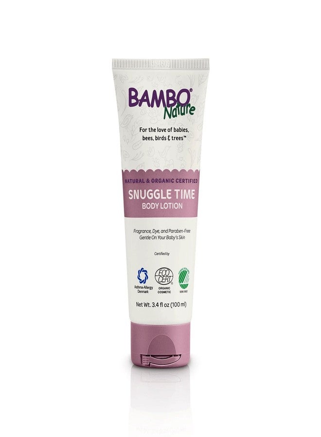 Bambo Nature Snuggle Time Body Lotion, 3.4 fl oz Tube, 1 Count - Image 1