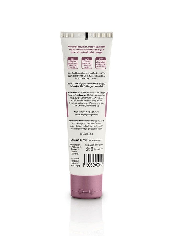 Bambo Nature Snuggle Time Body Lotion, 3.4 fl oz Tube, 1 Count - Image 2