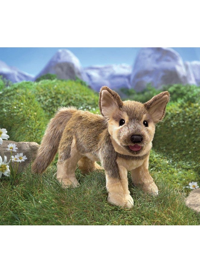 Folkmanis German Sheperd Puppy Hand Puppet, 3116 - Image 3
