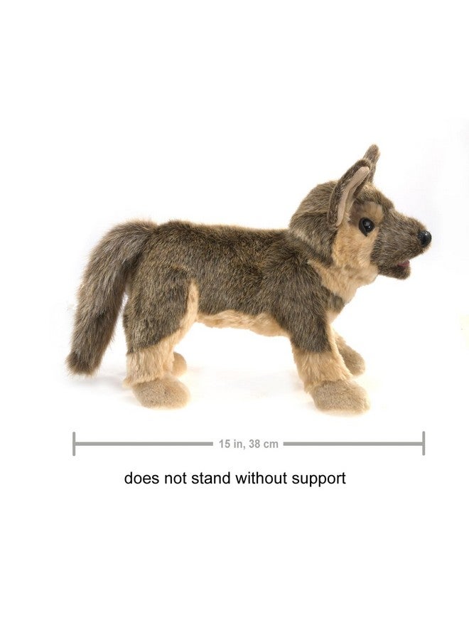 Folkmanis German Sheperd Puppy Hand Puppet, 3116 - Image 2
