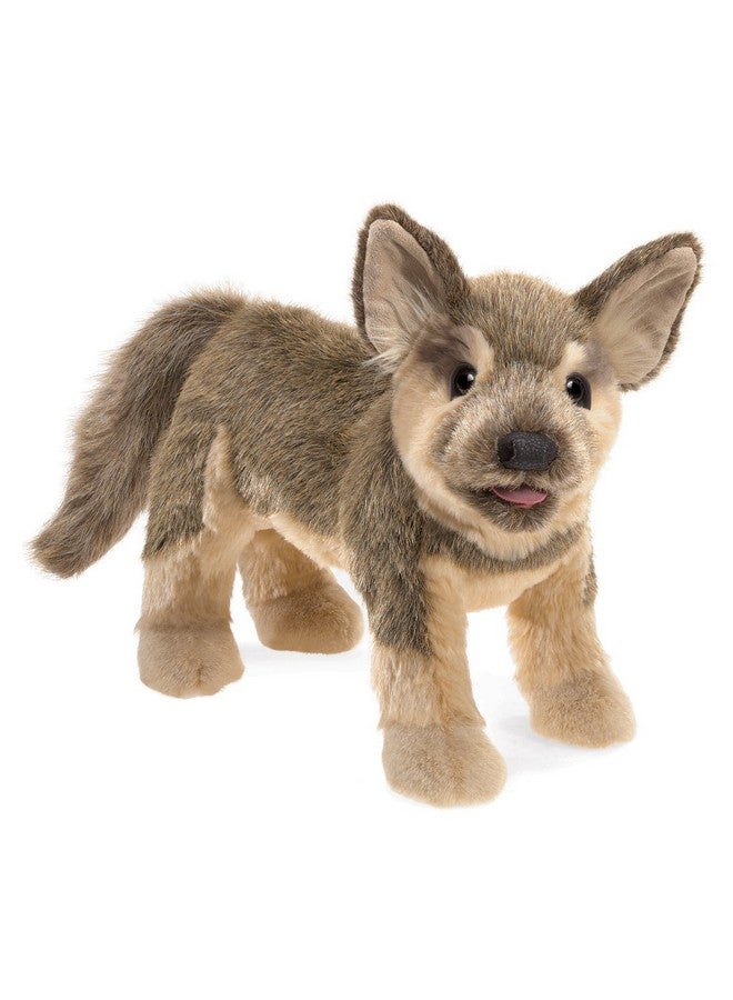Folkmanis German Sheperd Puppy Hand Puppet, 3116 - Image 1