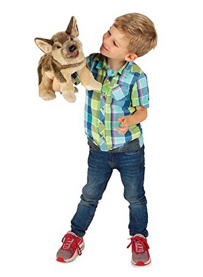 Folkmanis German Sheperd Puppy Hand Puppet, 3116 - Image 4