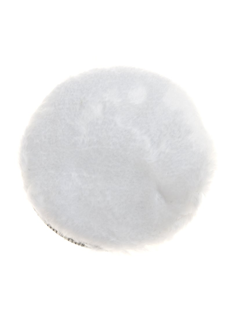 OSCO-TOOLS 7-Inch Hook & Loop Wool Polishing Pad – Professional Velcro Buffing Pad for Car Polishers, Waxing, Scratch Removal, and Surface Finishing - Image 1