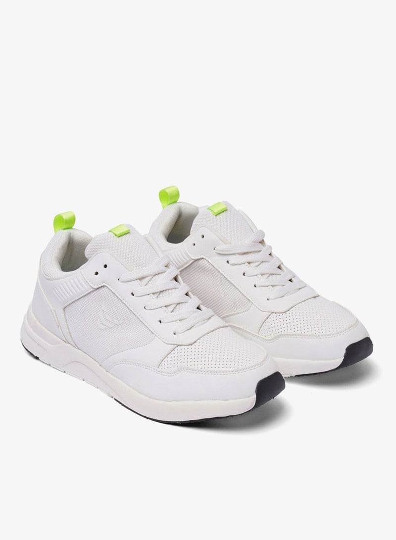 كوب كوليكشن شوز - حذاء كاجوال برباط للرجال (أبيض) - Image 2