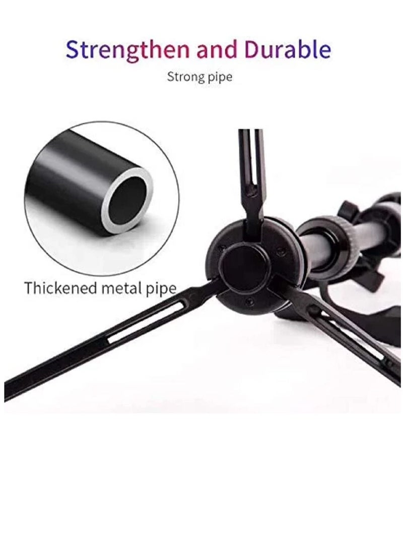 JMARY MT-68 Table-Top Extendable Foldable Tripod Stand for Mobile Phones and DSLR & Digital Cameras - Image 4