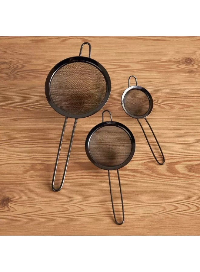 3-Piece High-Quality Stainless Steel Mini Strainer Set - Image 4