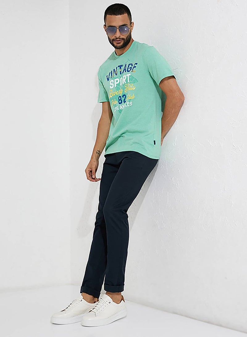 bhpoloclub Slogan Crew Neck T-Shirt - Image 4