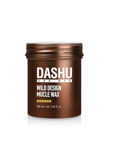 DASHU Wild Design Mucle Wax 3.5oz – Strong Hold Without Shine, Easy to Wash, Styling Wax - Image 1