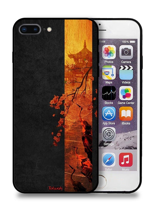 Tolwak Apple iPhone 8 Plus Protective Case Autumn Colors Art - Image 1