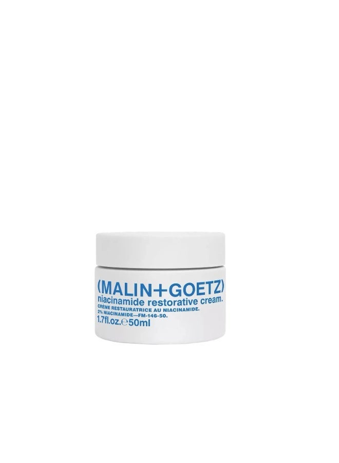MalinGoetz MALIN+GOETZ Niacinamide Restorative Cream 50ml - Image 1
