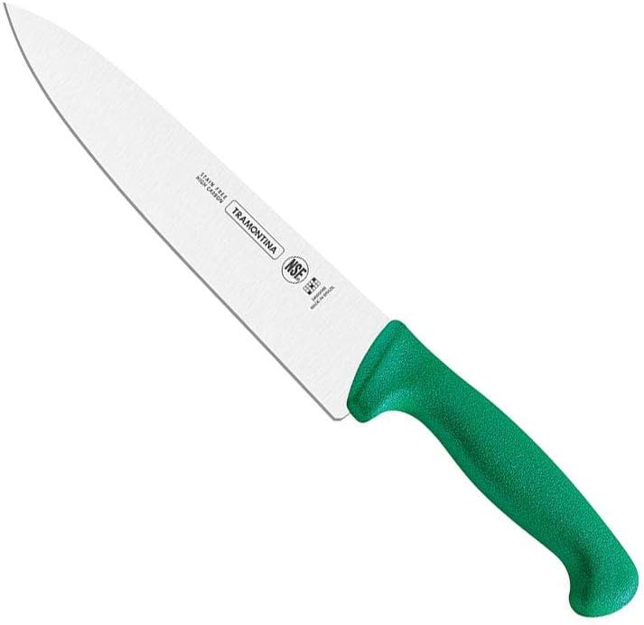Tramontina 6-Inch Professional Meat Knife with Green Handle - Image 1