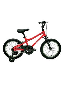 Whimsy Whimsy - Pro Aluminum 16" Kids Bike Lightweight Aluminum Frame, 2-Minute Assembly, Handbrake, Child-Friendly Cycle, Adjustable Saddle - Red  - Image 1