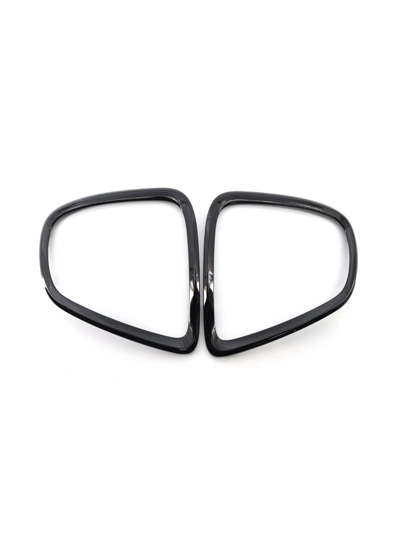 Generic Tail Light Lamp Trim Ring 2pcs Replacement for BMW Mini Cooper R56 R57 R58 R59 2007-2014 OEM:51132752243, 51132752244, 51132296297, 51132296296  - Image 2