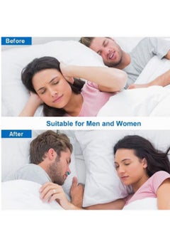 Ant Anti Snoring Devices, Snoring Solution Snore Stopper Nose Vent Clip, Men and women Nasal respirator Snoring Aid Ease Breathing (Blue)  - Image 5