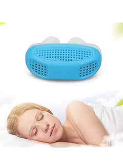 Ant Anti Snoring Devices, Snoring Solution Snore Stopper Nose Vent Clip, Men and women Nasal respirator Snoring Aid Ease Breathing (Blue)  - Image 4