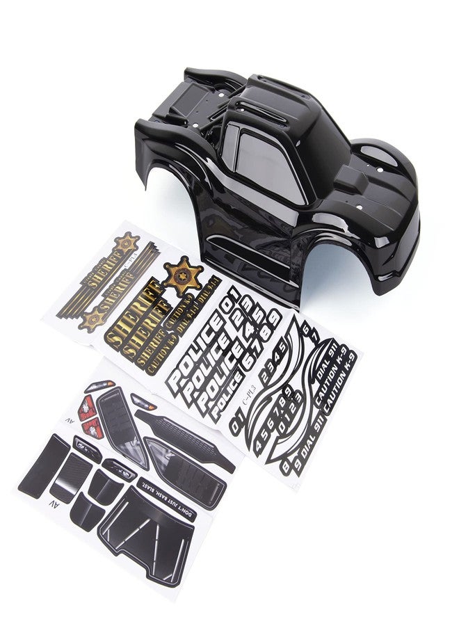 SummitLink Custom Body Police Style Compatible for ARRMA VORTEKS 3S 4x4 4x2 BLX 1/10 Stadium Truck(V-PB-01) - Image 2