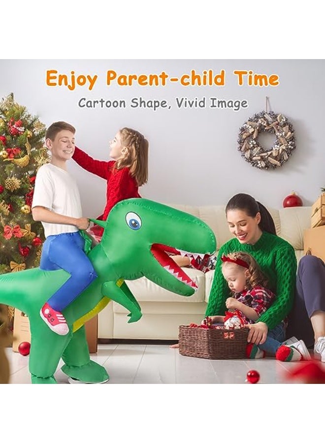 LOVET Inflatable Costume, Inflatable Costumes for Children Inflatable Costume, Inflatable Dinosaur Fun Costumes for Teachers School Halloween Party Carnival - Image 5