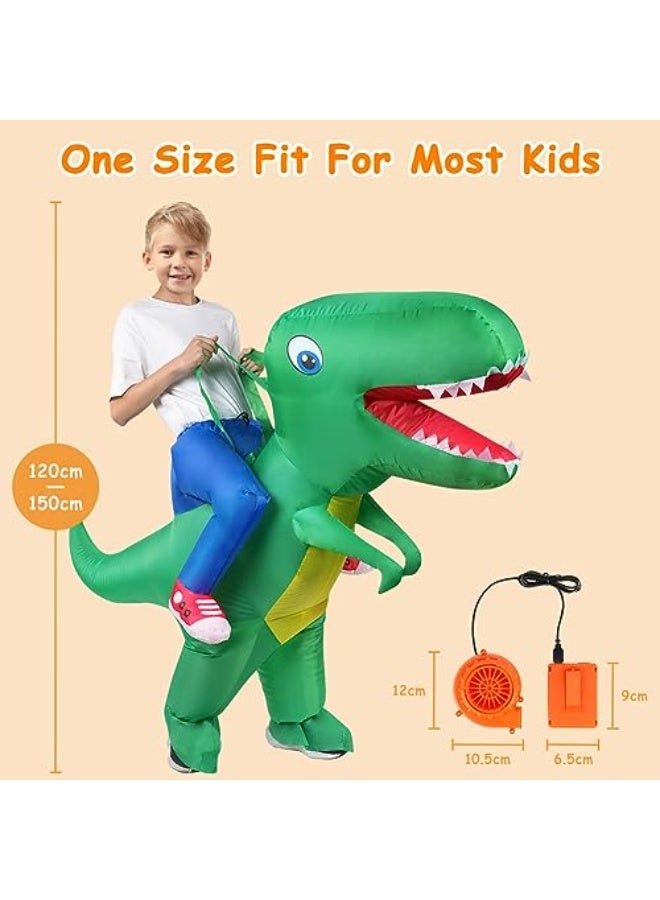 LOVET Inflatable Costume, Inflatable Costumes for Children Inflatable Costume, Inflatable Dinosaur Fun Costumes for Teachers School Halloween Party Carnival - Image 3