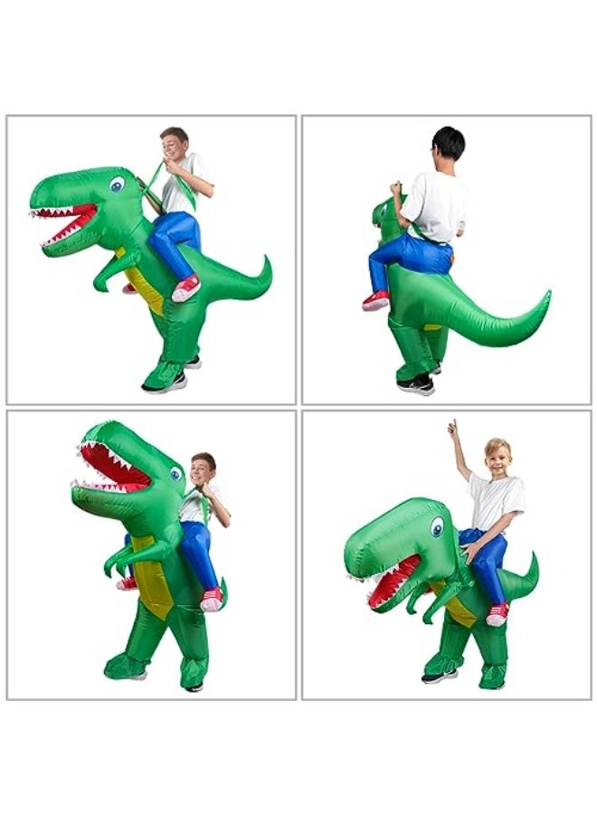 LOVET Inflatable Costume, Inflatable Costumes for Children Inflatable Costume, Inflatable Dinosaur Fun Costumes for Teachers School Halloween Party Carnival - Image 4