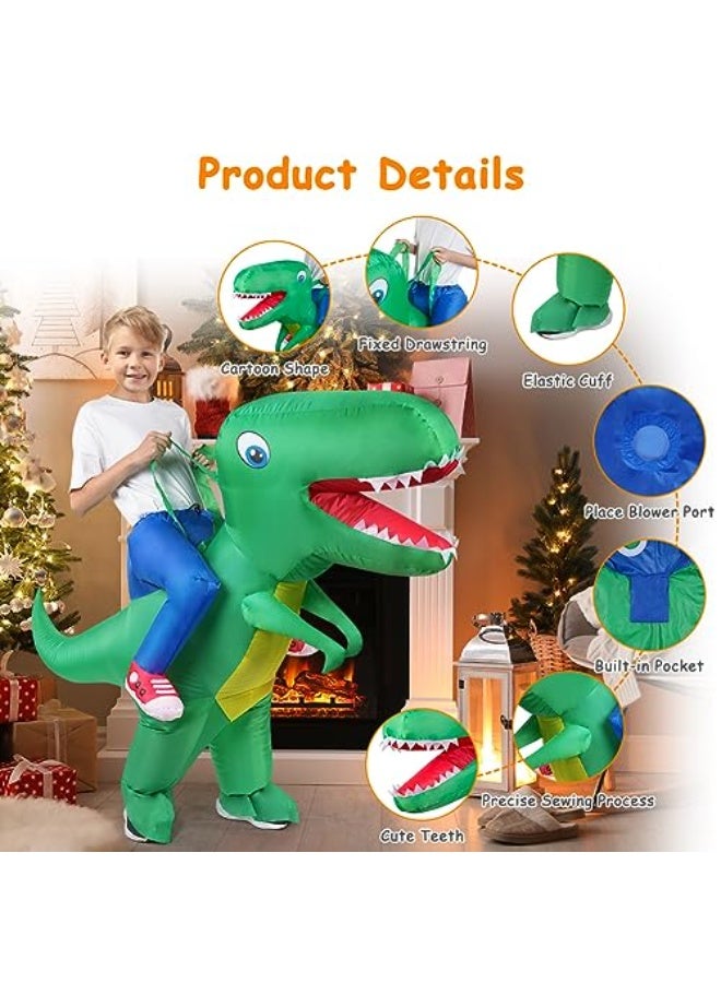 LOVET Inflatable Costume, Inflatable Costumes for Children Inflatable Costume, Inflatable Dinosaur Fun Costumes for Teachers School Halloween Party Carnival - Image 2