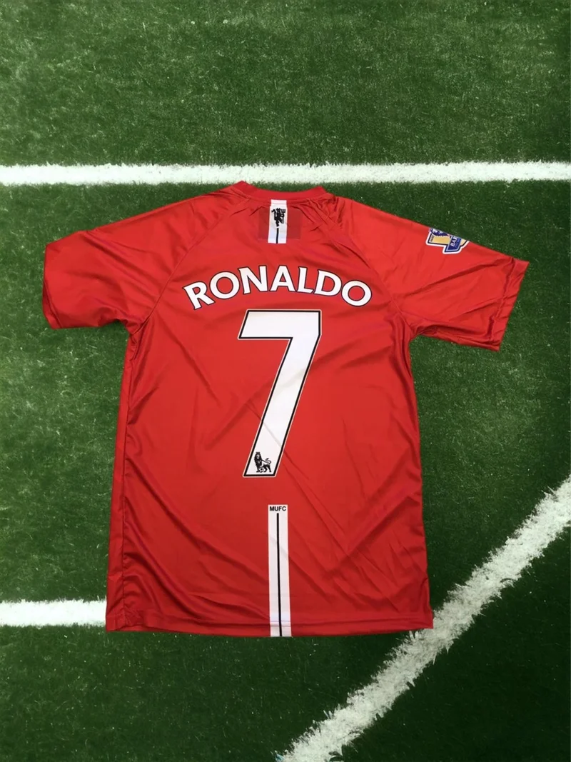North Stand Nostalgic Final Moscow Manchester United Ronaldo Jersey