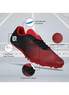 Nivia Spikes Strider 2.0 Running Shoes | Size:  7 UK/ 8 US / 41 EU | For Running, Jogging, Training, Gym | Breathable Mesh | Comfortable | Cushion | Light Weight  - Image 2