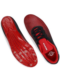 Nivia Spikes Strider 2.0 Running Shoes | Size:  7 UK/ 8 US / 41 EU | For Running, Jogging, Training, Gym | Breathable Mesh | Comfortable | Cushion | Light Weight  - Image 4