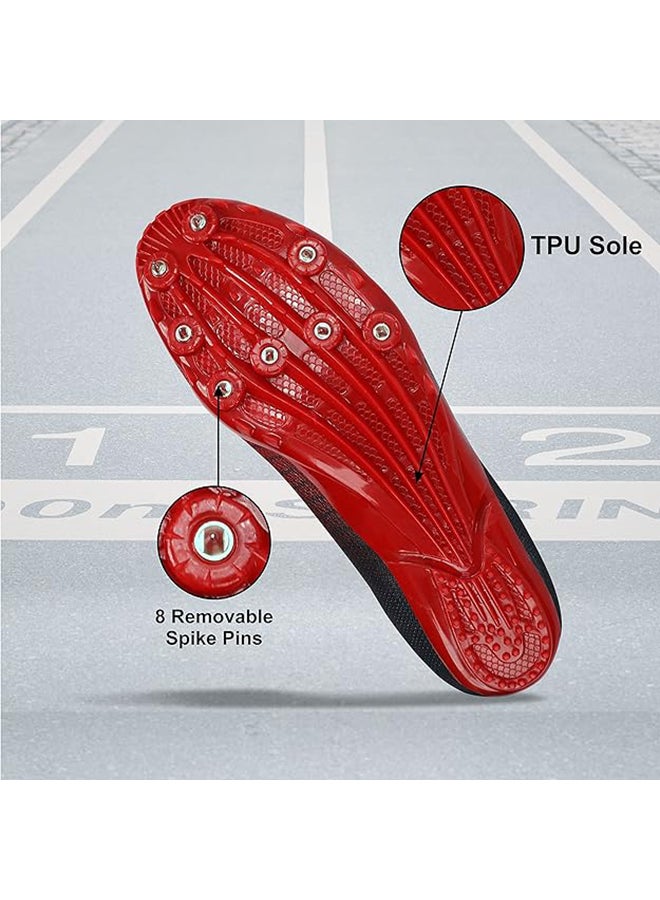 Nivia Spikes Strider 2.0 Running Shoes | Size:  7 UK/ 8 US / 41 EU | For Running, Jogging, Training, Gym | Breathable Mesh | Comfortable | Cushion | Light Weight  - Image 3