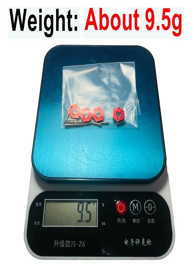 محول محور العجلات المعدنية السداسي ZDingTech 16440 M20101 المُطوّر لـ MJX Hyper Go H16BM H16GT، قطع غيار 14301 و14302، دبابيس سداسية 12 مم لـ MJX 16207 و16208 و16209 و16210 و14301، قطع غيار مُطوّرة H14BM 14209 و14210 - Image 4