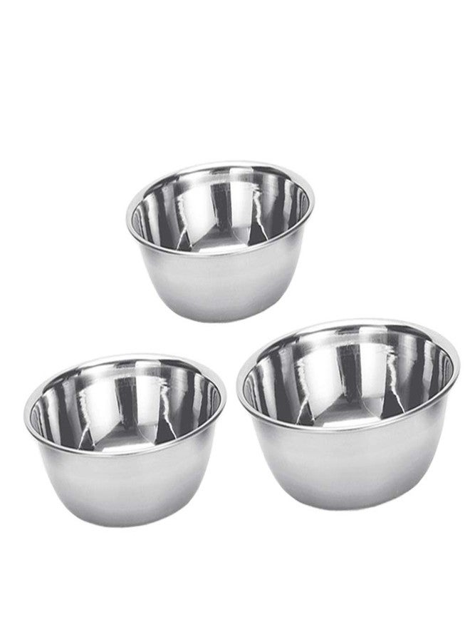 HEALLILY 3PCS Iodine Bowl Surgical Medical Equipment ENT Instruments Drug Bowl Multipurpose Bowls - Image 2
