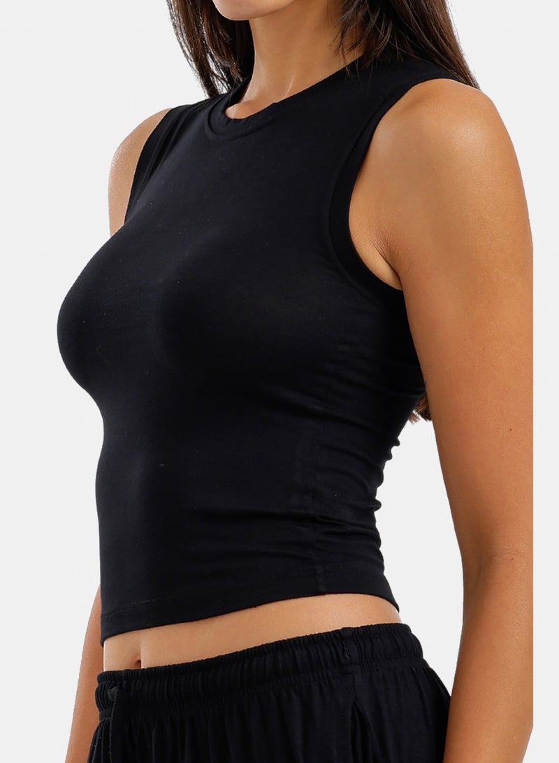 Carina Cropped Lounge Top - Image 5