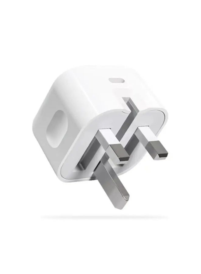 USB-C 20W Power Adapter with USB-C to USB-C Charging Cable for iPhone - Image 4