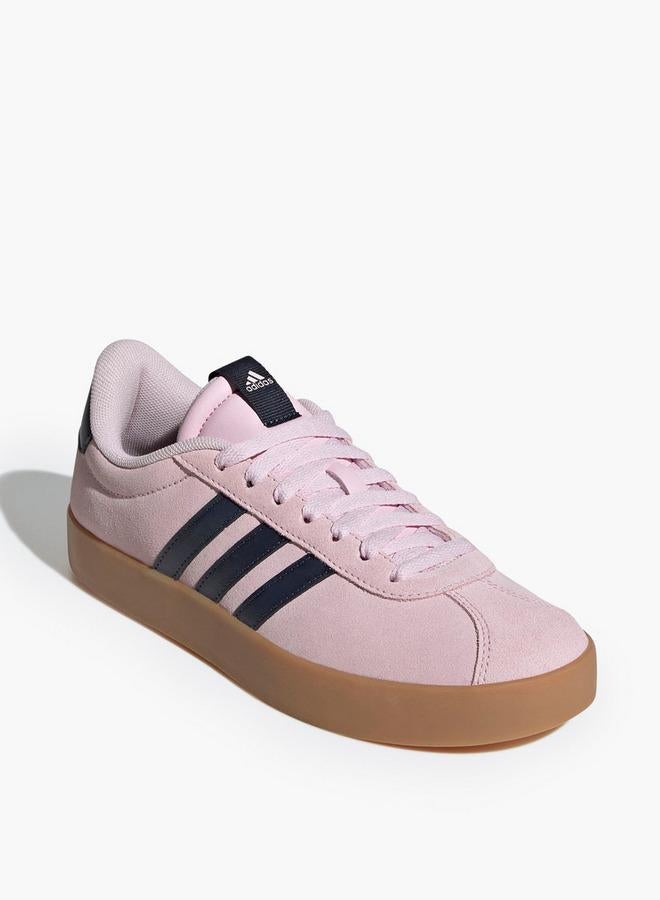 Adidas حذاء رياضي نسائي VL COURT 3.0 مزود بألواح ورباط - Image 1