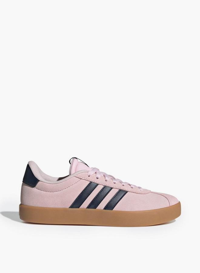 Adidas حذاء رياضي نسائي VL COURT 3.0 مزود بألواح ورباط - Image 2