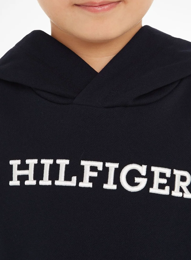 TOMMY HILFIGER Kids Logo Hoodie