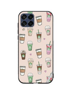 Protective Case Cover For Samsung Galaxy A12 Starbucks 2 Design Multicolour