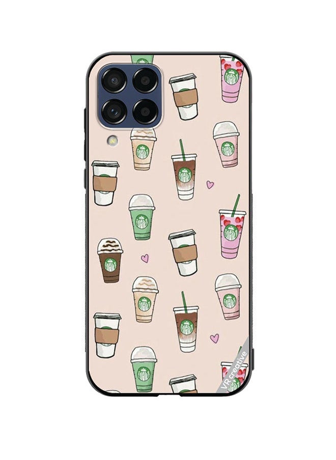 VR CREATIVE - Protective Case Cover For Samsung Galaxy A12 Starbucks 2 Design Multicolour - Image 1