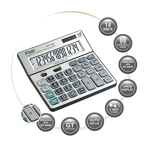 Flair 14 Digit Calculator - Image 5