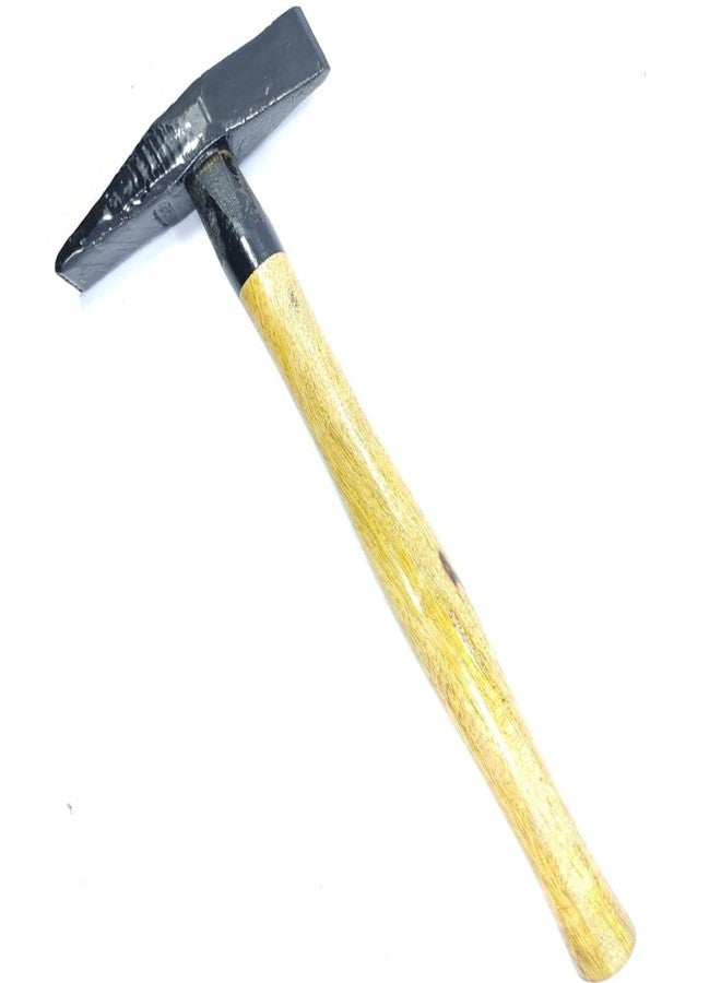 PERFECT TECH Chipping Hammer Cross Pan with Wooden Handle | Welding Concre Pound With Pipe Handle & Rubber Grip Heavy Duty For Multipose Use | Steel Shaft | Durability & Long Life | Industrial & Professional Use | Heat-Treated Carbon Steel - Image 1