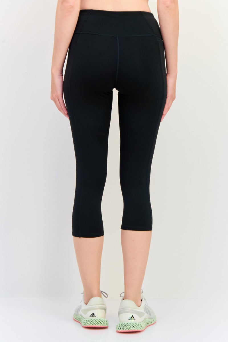 Reebok ملابس رياضية نسائية للياقة البدنية 3/4 ضيقة، سوداء - Image 3
