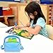 Tanmqin Portable Bag Compatible with Leapfrog LeapStart 3D Interactive Learning System for LeapFrog 2in1 LeapTop Touch for LeapFrog Scout and Violet 100 Words Book and Storage for 56 Books Case onlyBlue - Image 4