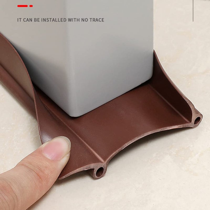 Oligitdi Door Bottom Sealing Strip Guard for Home Noise Reduce Door Seal Strip Guard - Image 4