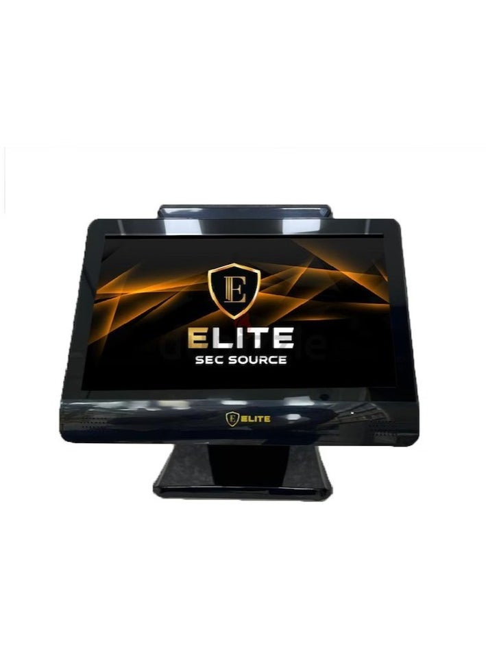 Elite - Elite All in 1 POS pc, Touch screen cashier C150, J1900 Processor - 128 GB SSD - 4 GB RAM - WiFi - TA POS Customer display screen - Image 1